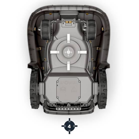 Stiga - Robot tondeuse A500, max. 700m², navigation GPS-RTK & 4G - STIGA - Image 4