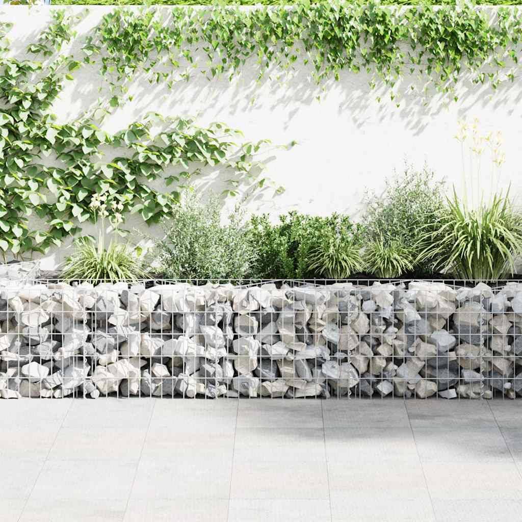 PANGIVO - Mur de gabion Acier galvanisé Argenté 450 x 30 x 50 cm - PANGIVO - Image 4