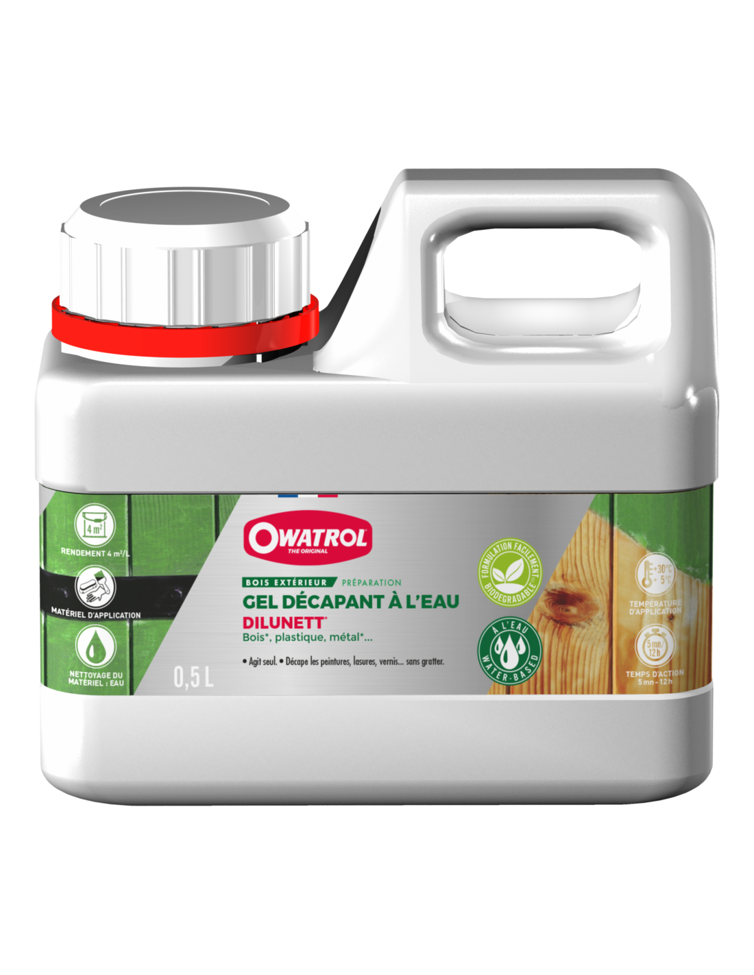 Owatrol - Dilunett Gel Décapant Gel Décapant Bois Sans Rinçage - Owatrol - Image 1
