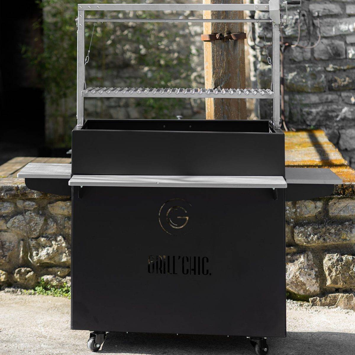 Barbecue Argentin Santa Maria Sur Meuble Mixte - GRILL CHIC - Image 5