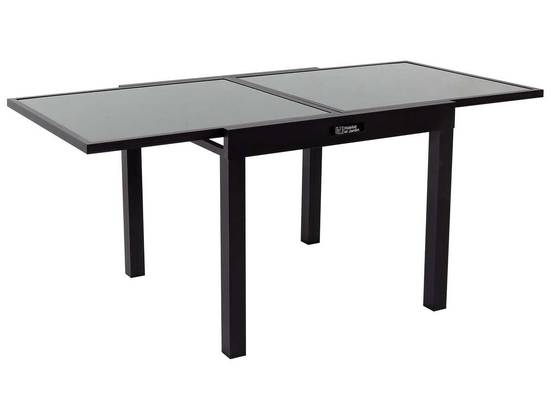 Table De Jardin Aluminium Extensible "porto 8" - Phoenix - Noir -habitat Et Jardin - Image 1