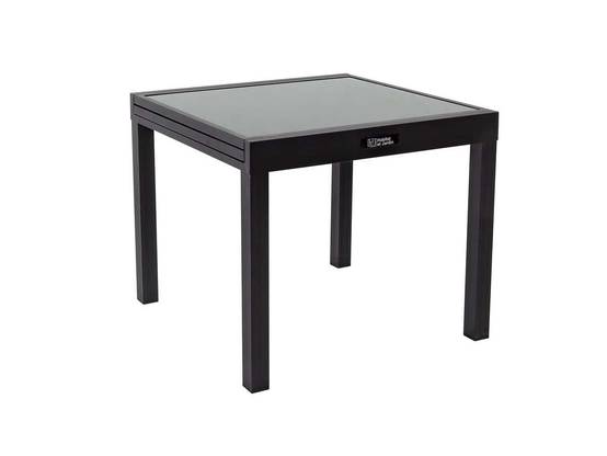 Table De Jardin Aluminium Extensible "porto 8" - Phoenix - Noir -habitat Et Jardin - Image 3