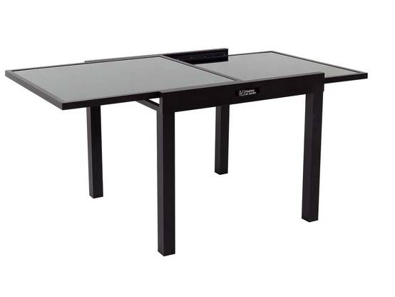 Table De Jardin Aluminium Extensible "porto 8" - Phoenix - Noir -habitat Et Jardin - Image 2