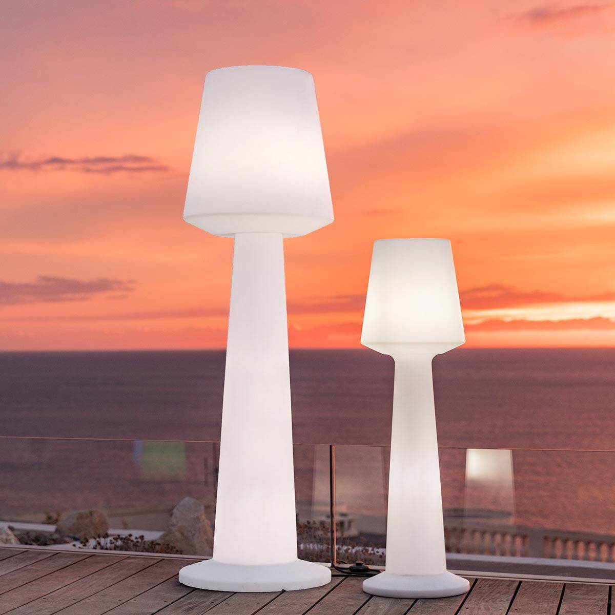 Lumisky - Lampadaire d'extérieur filaire AUSTRAL E27 H110cm - Image 3