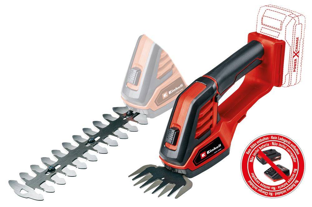 Einhell - Cisaille à gazon et taille-buissons sans fil GE-CG 18/100 Li - sans batterie Einhell - Image 1