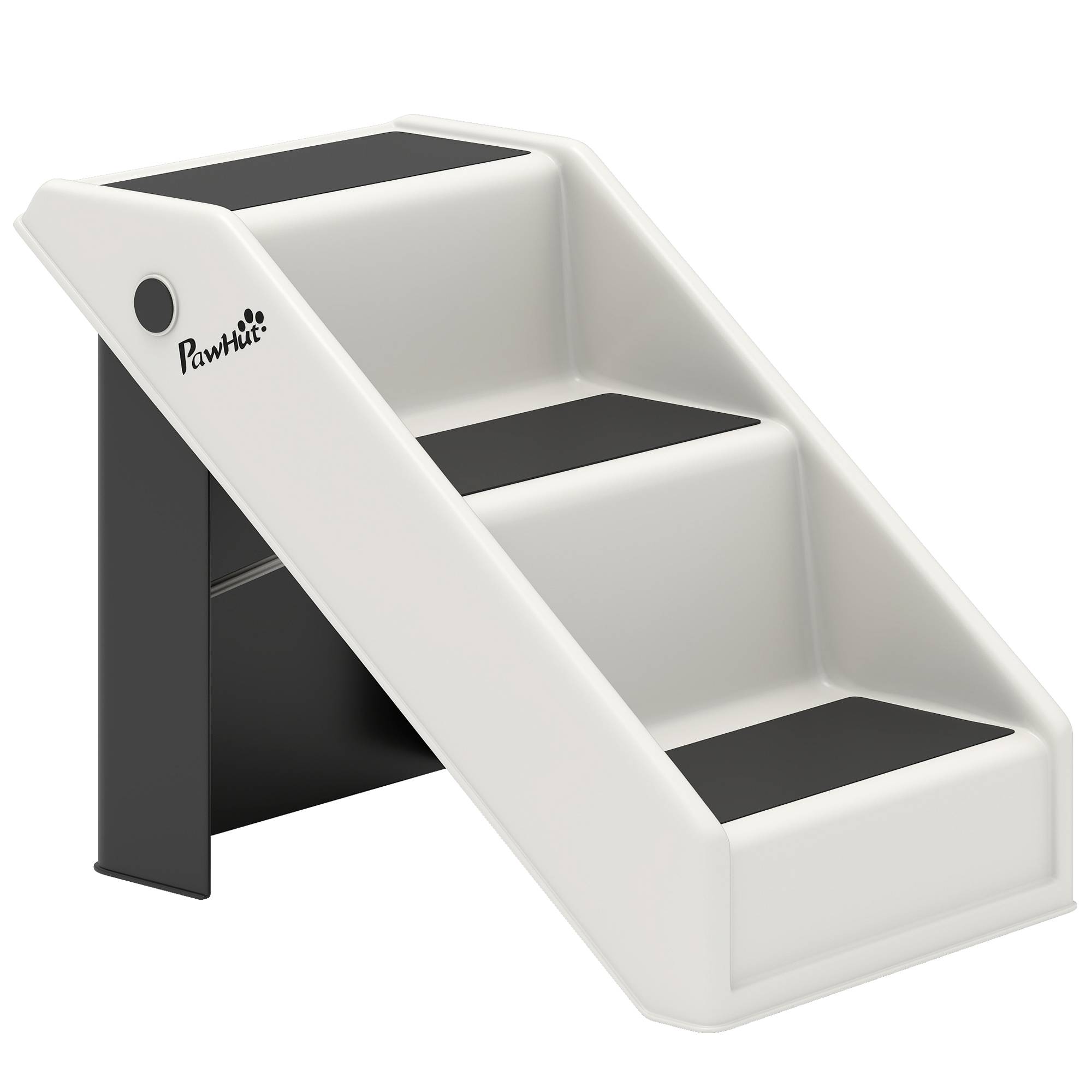 ComfortXL - Escalier pour chien et chat pliable en PP et EVA crème 53 x 30,5 x 36,5 cm pour canapé et lit antidérapant - Image 10
