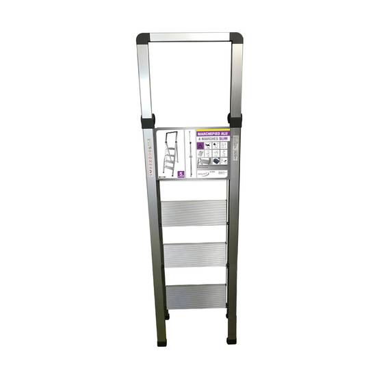Escabeau 4 marches alu pro extra-slim - Image 5