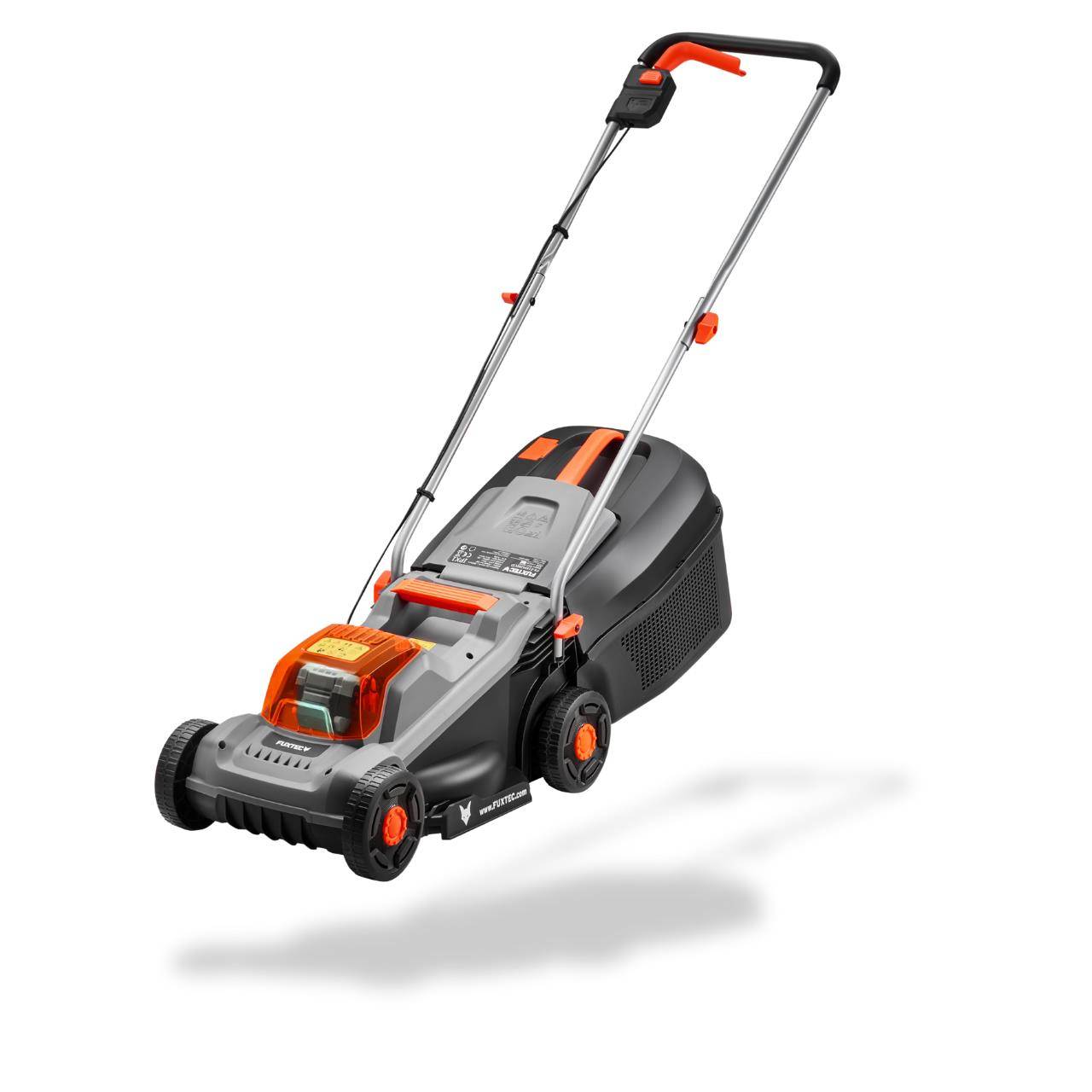 Tondeuse à gazon sans fil 20V sans batterie ni chargeur,  30 L, 30 cm, silencieuse/légère FUXTEC FX-E1RM20ECO - Image 2