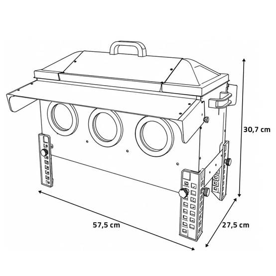 Olba - Mangeoire Robust® pour volailles - 18kg - Acier galvanisé avec couvercle anti-pluie Olba - Image 5