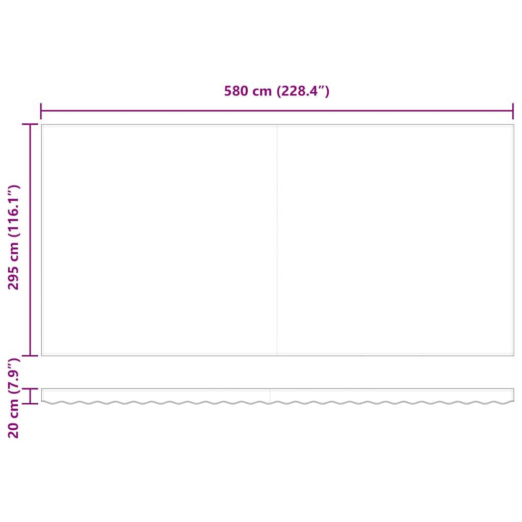 Prolenta Premium - Store banne polyester vert 580 x 295 x 20 cm - Prolenta premium p384.9 - Image 9