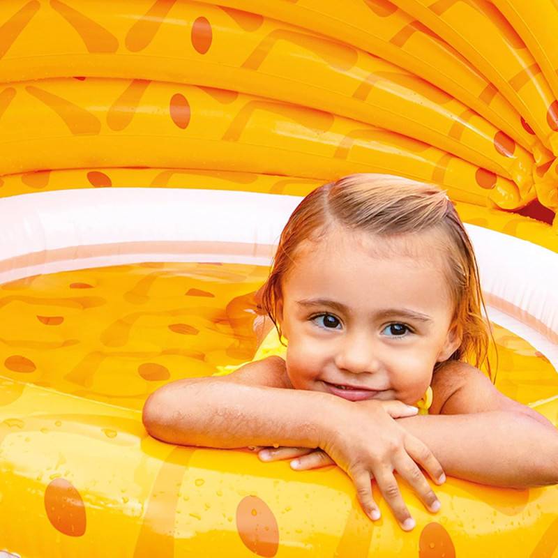 Piscine pour enfant D102 cm ananas Intex - Image 2