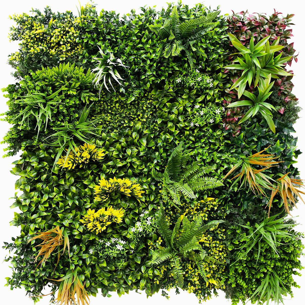 Mur Vegetal Artificiel Jungle plaque de 1mx1m decoration - Image 2