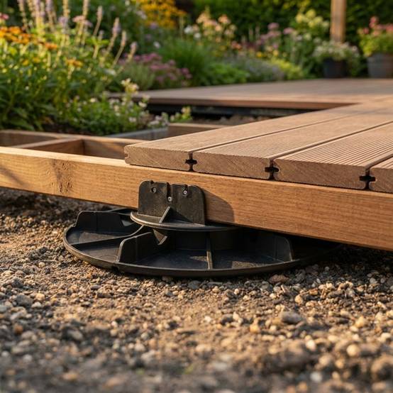 Plot terrasse bois réglable 20 à 30 mm - JOUPLAST - A l'unite - Image 5