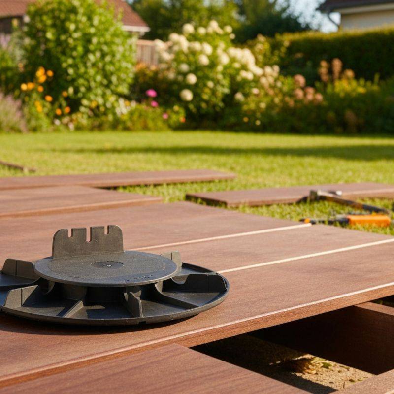 Plot terrasse bois réglable 20 à 30 mm - JOUPLAST - A l'unite - Image 3