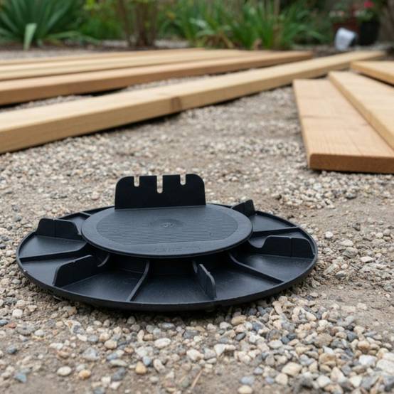 Plot terrasse bois réglable 20 à 30 mm - JOUPLAST - A l'unite - Image 4