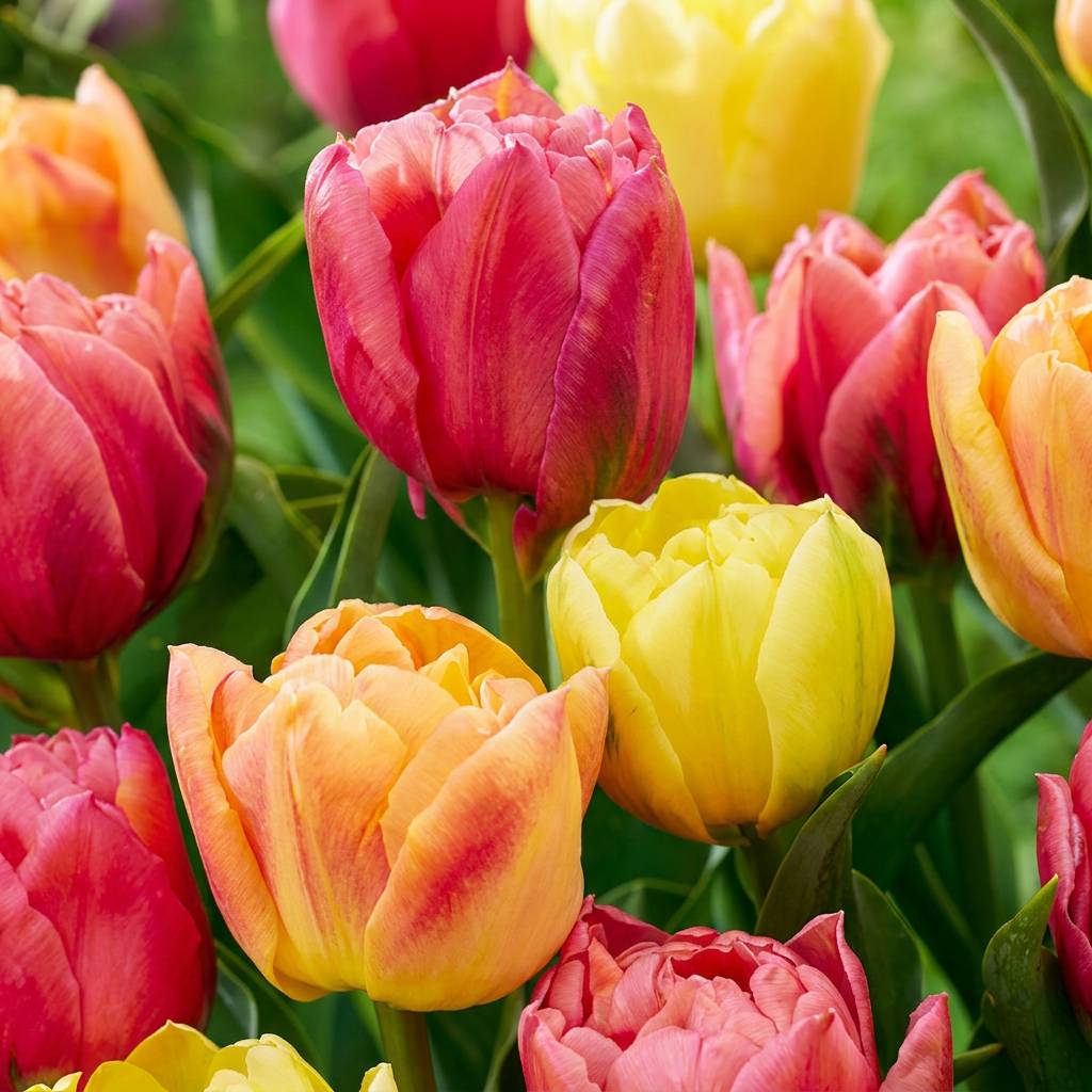 La Green Touch - Tulipe en mélange Symbiosa - 24 bulbes - Image 1
