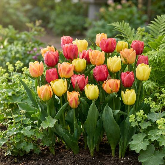 La Green Touch - Tulipe en mélange Symbiosa - 24 bulbes - Image 2