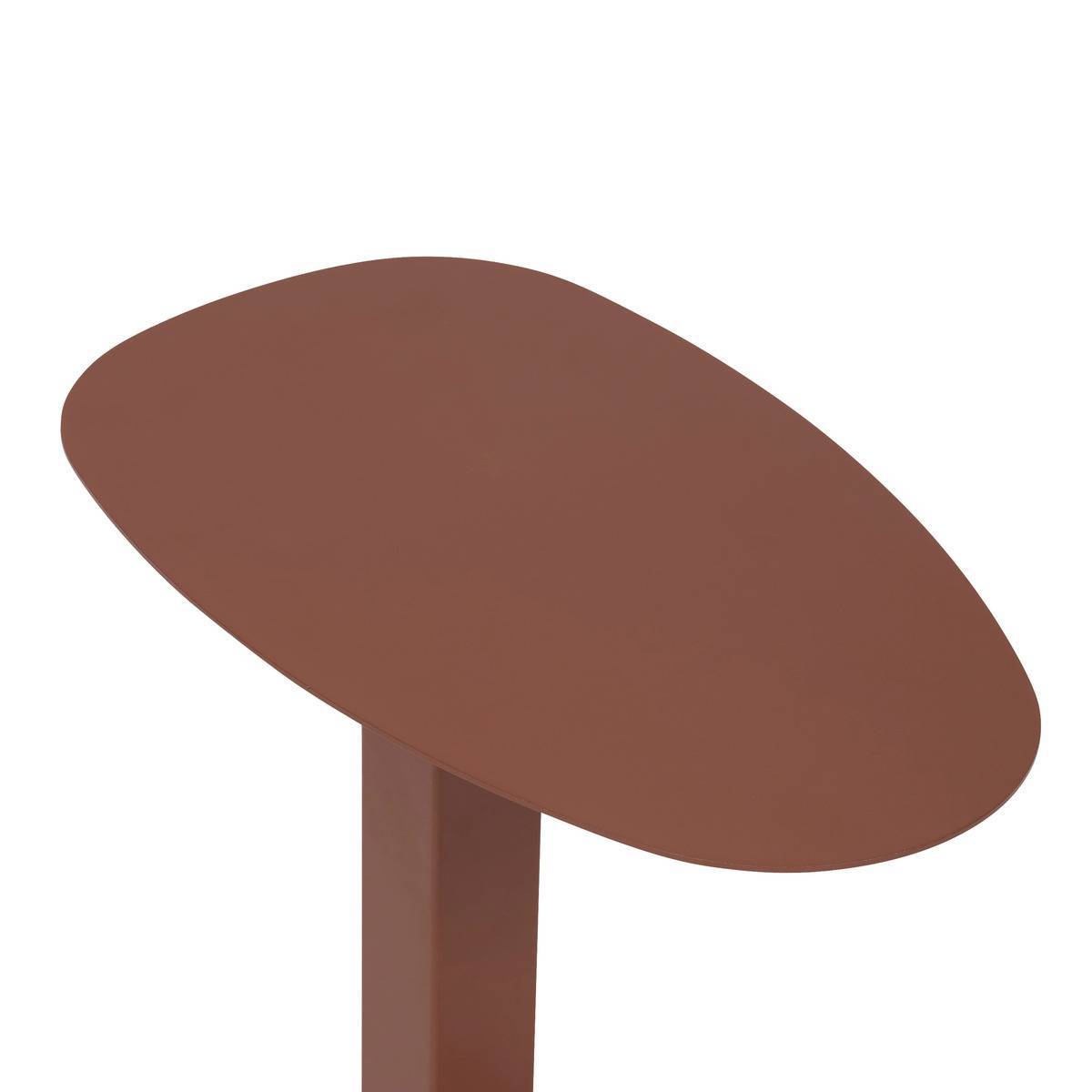 Hesperide - Table d'appoint de jardin Venuzia 50x30x50cm acajou - Hespéride - Image 2