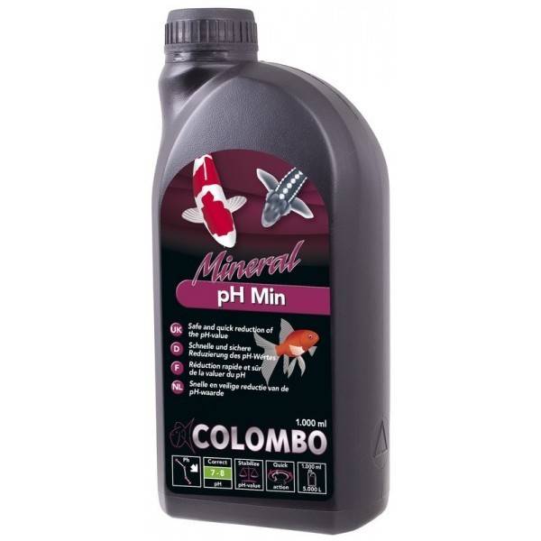 Réducteur de pH pour bassin de jardin et aquarium 1000 ml