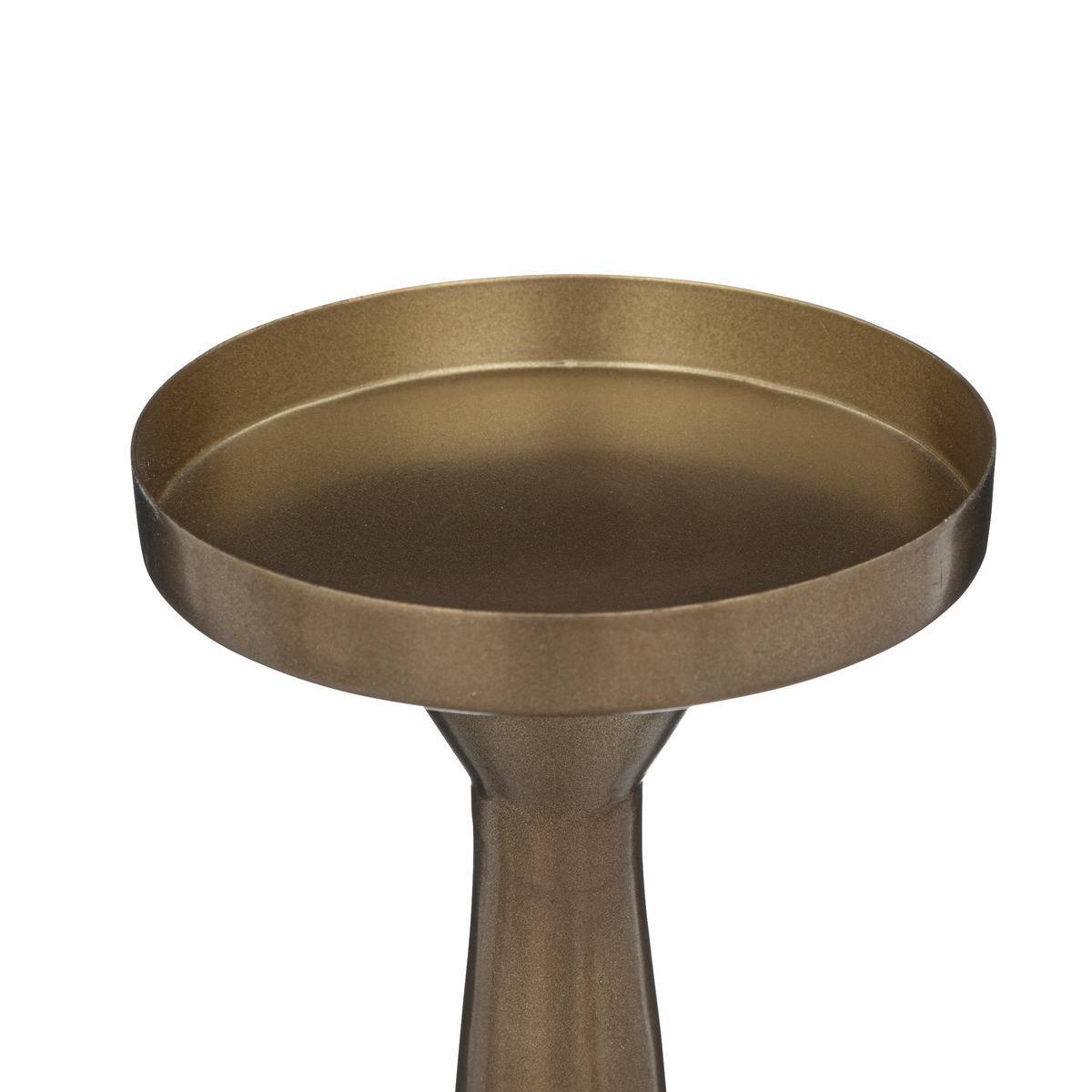 Atmosphera - Bougeoir en métal H41cm doré - Atmosphera Créateur d'intérieur - Image 2
