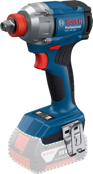 Bosch Professional - Visseuse à chocs 18V GDX 18V-285 Professional (sans batterie ni chargeur) + coffret L-BOXX - BOSCH - 06019N2100 - Image 2