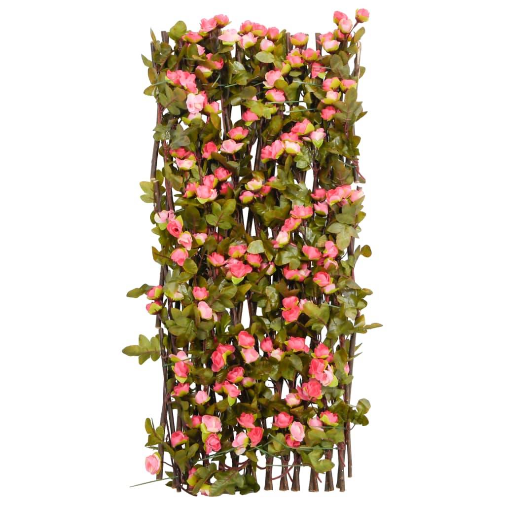 Lot de 5 Plante artificielle Georges-Alain Rose L. 30 X H. 70 - P87211R - Image 5