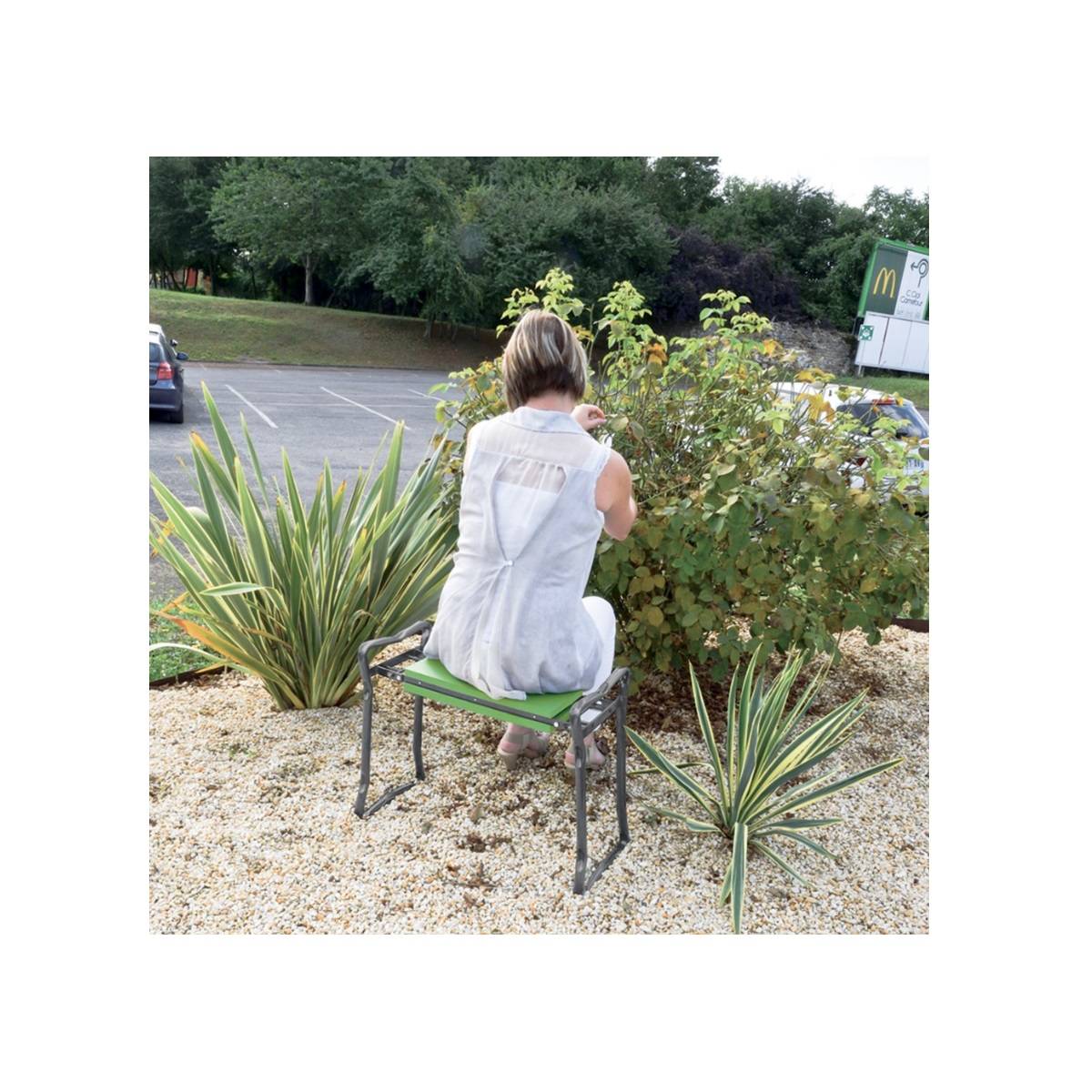 Ribimex - Banc agenouilloir de jardinage pliable - Image 5