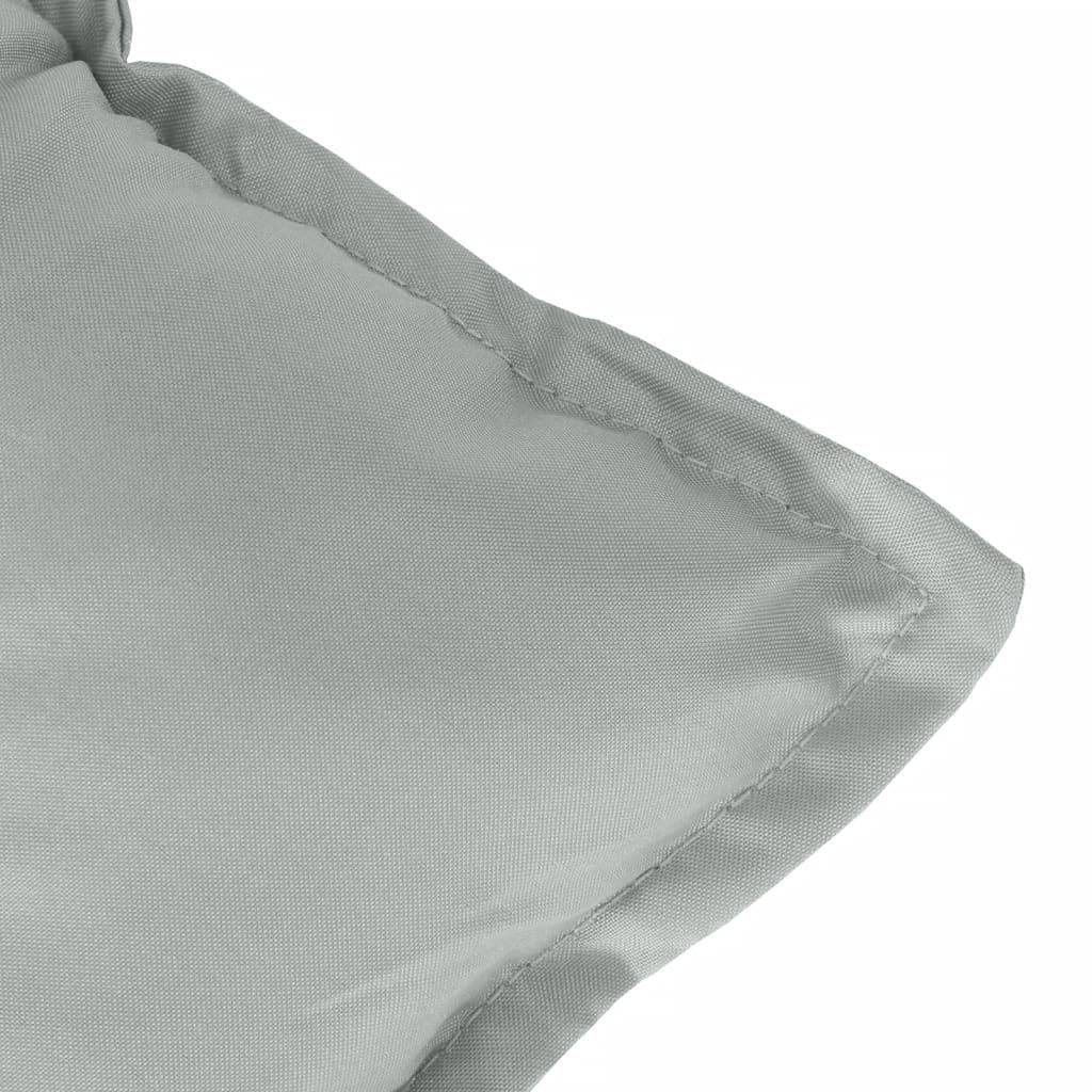ComfortXL - Lot de 6 Coussins Dossier Haut Polyester Anti-glisse pour Chaise de Jardin Gris Clair Mélangé 120x50cm – ComfortXL Outdoor Living - Image 9