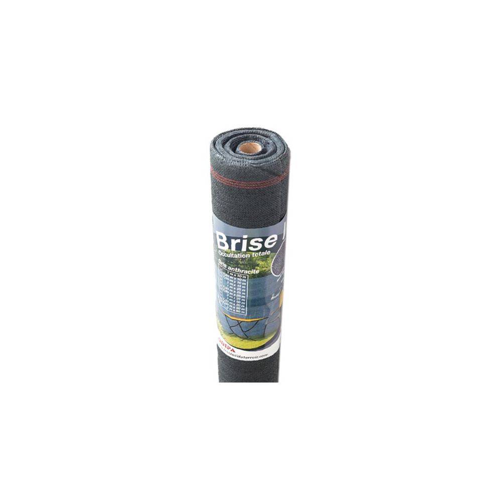 Sodipa - Brise vue occultant en PVC gris anthracite 25 x 2 m - Image 3