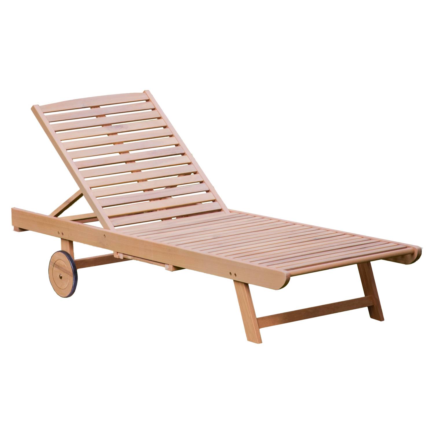 Happy Garden - Bain de soleil pliant en acacia KANAWA - HAPPY GARDEN - Image 3