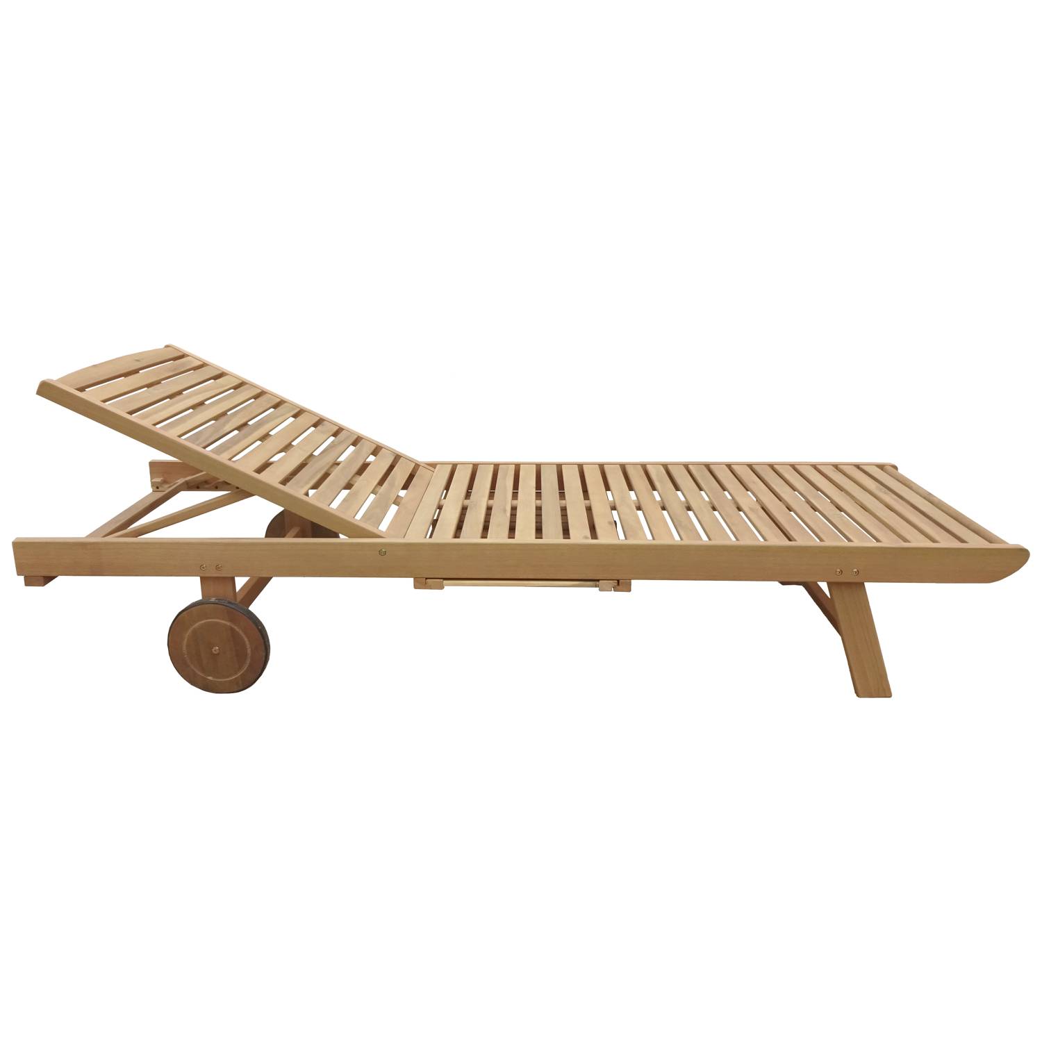 Happy Garden - Bain de soleil pliant en acacia KANAWA - HAPPY GARDEN - Image 4