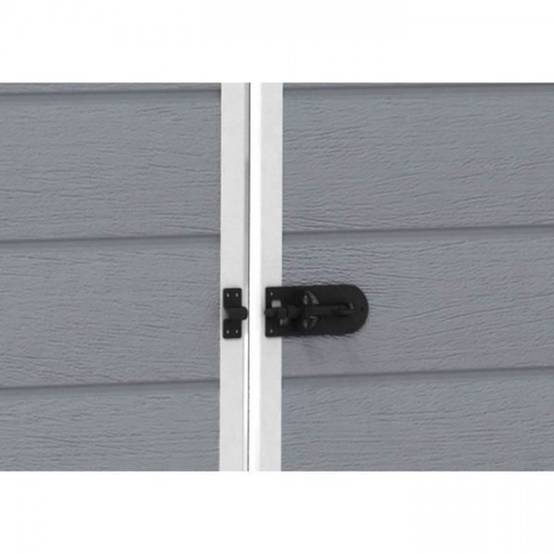 Keter - Abri de jardin 4,4 m² avec plancher KETER en résine Premium 86 Gris - Image 6