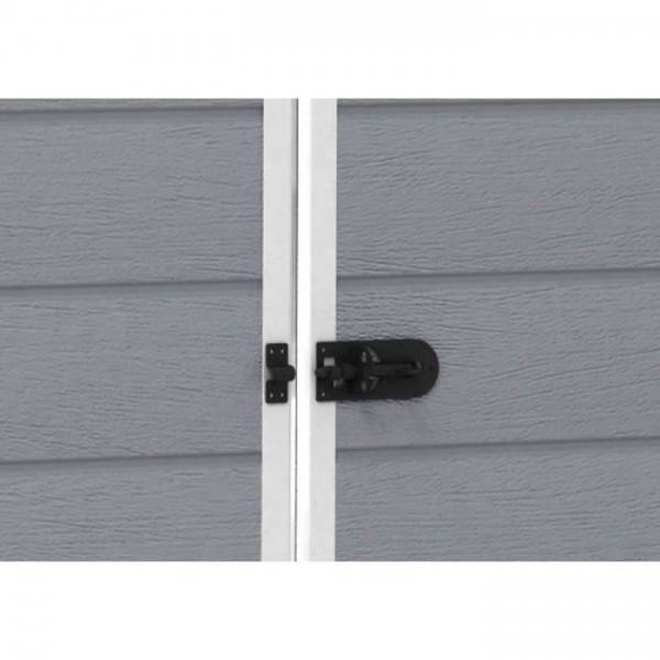 Keter - Abri de jardin 4,4 m² avec plancher KETER en résine Premium 86 Gris - Image 6