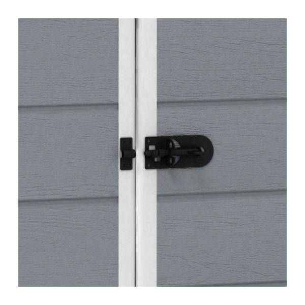 Keter - Abri de jardin 4,4 m² avec plancher KETER en résine Premium 86 Gris - Image 3