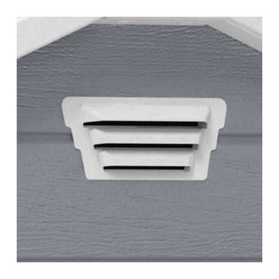 Keter - Abri de jardin 4,4 m² avec plancher KETER en résine Premium 86 Gris - Image 2