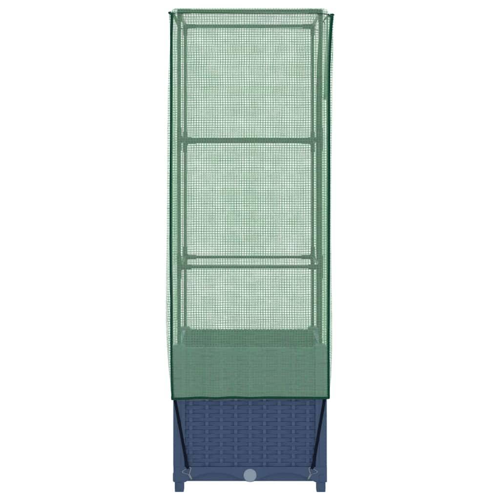Prolenta Premium - Jardinière polypropylène gris  40 x 40 x 38 cm  - Prolenta premium p332.7 - Image 5