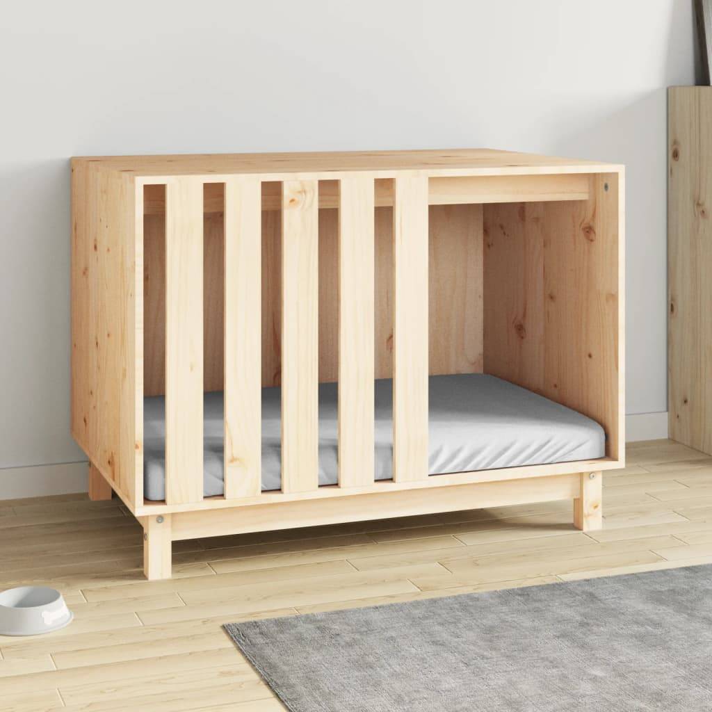 Vidaxl - Niche pour chien 90x60x67 cm Bois de pin massif vidaXL 822486 - Image 4