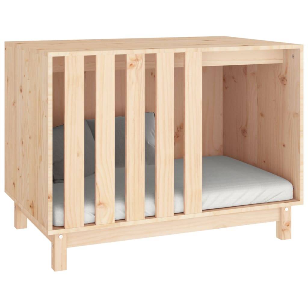Vidaxl - Niche pour chien 90x60x67 cm Bois de pin massif vidaXL 822486 - Image 7