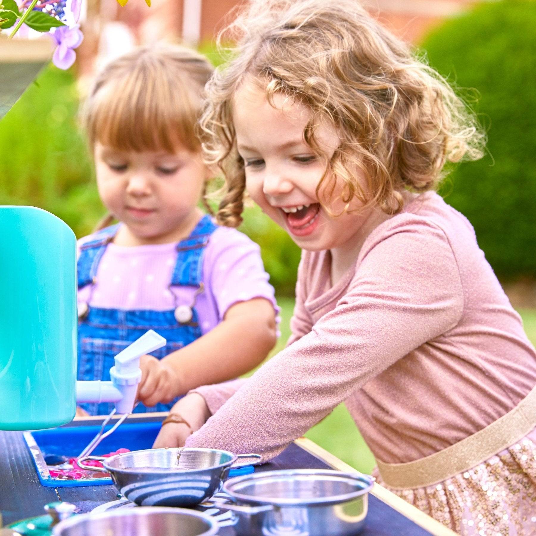 Tp Toys - Cuisine d'extérieur pour enfant LITTLE CHEF bois FSC® - Image 6