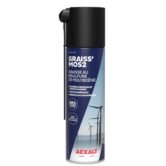 Graisse MOS2 spécial extrême pression aérosol 650 ml - AEXALT - 1561 - Image 2