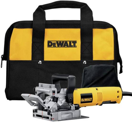 Fraiseuse à lamelles 600W - 10.000 tr/min - DEWALT - avec sacoche de transport - DW682K - Image 1