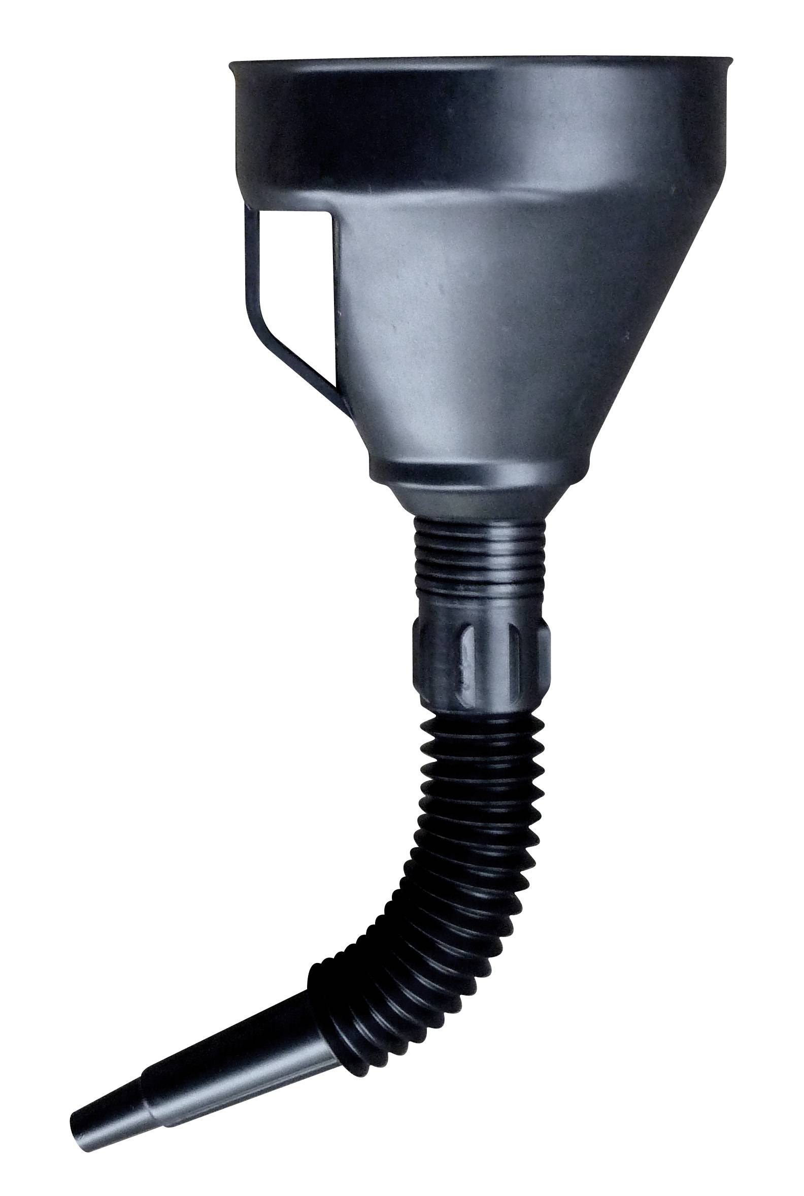 Outifrance - Entonnoir noir grand public flexible à bec souple - Ø 140 mm