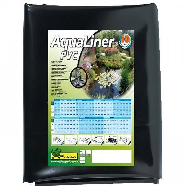 Ubbink Bâche pour bassin AquaLiner 2x3 m PVC 0,5 mm 1331165 403730 - Image 1
