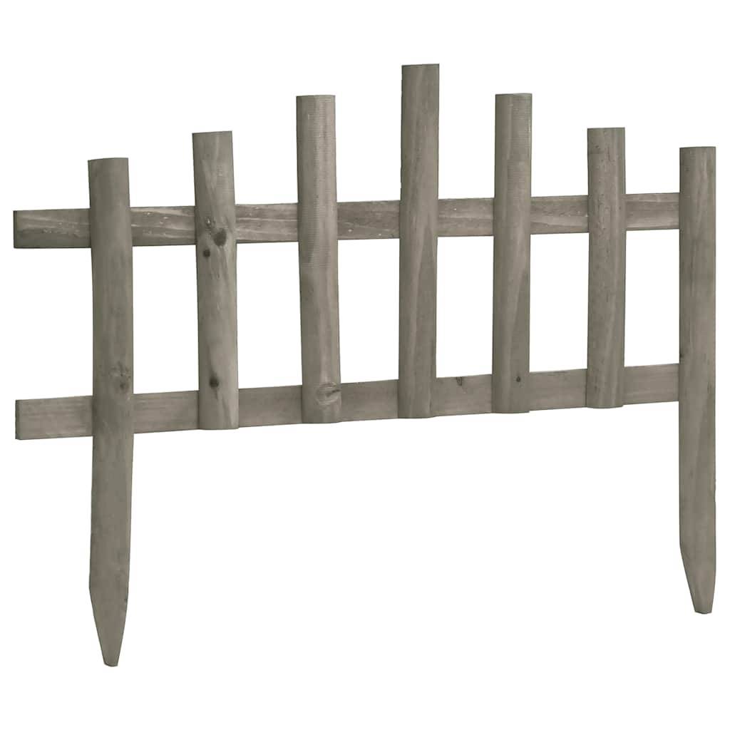 PANGIVO - Bordures de jardin bois de sapin gris 440 x 1.5 x 35 cm - PANGIVO - Image 3