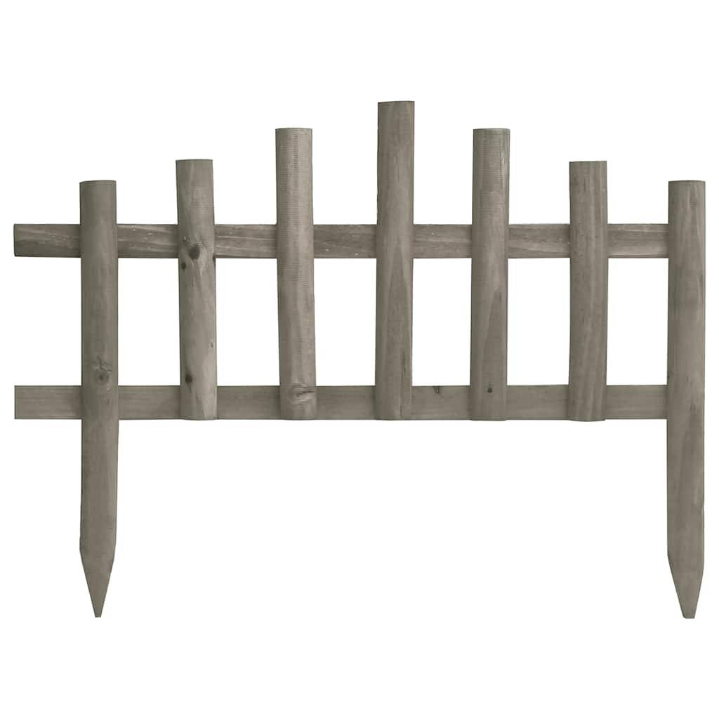 PANGIVO - Bordures de jardin bois de sapin gris 440 x 1.5 x 35 cm - PANGIVO - Image 2