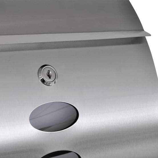 Boîte aux lettres Argent 30 X 12 cm - Prolenta Premium - Image 4