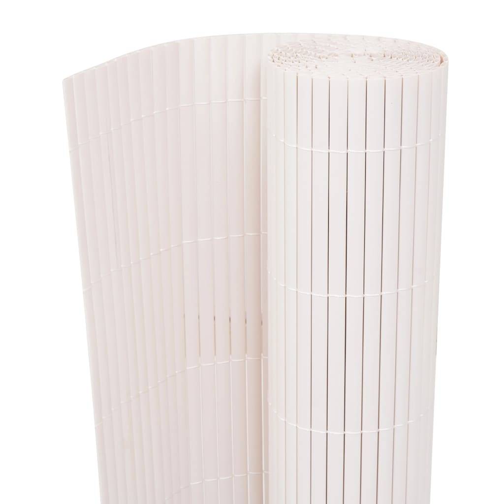 Maison Chic - Clôture de jardin - Panneau de clôture - Palissade Blanc 150 x 500 cm g466 - Image 2