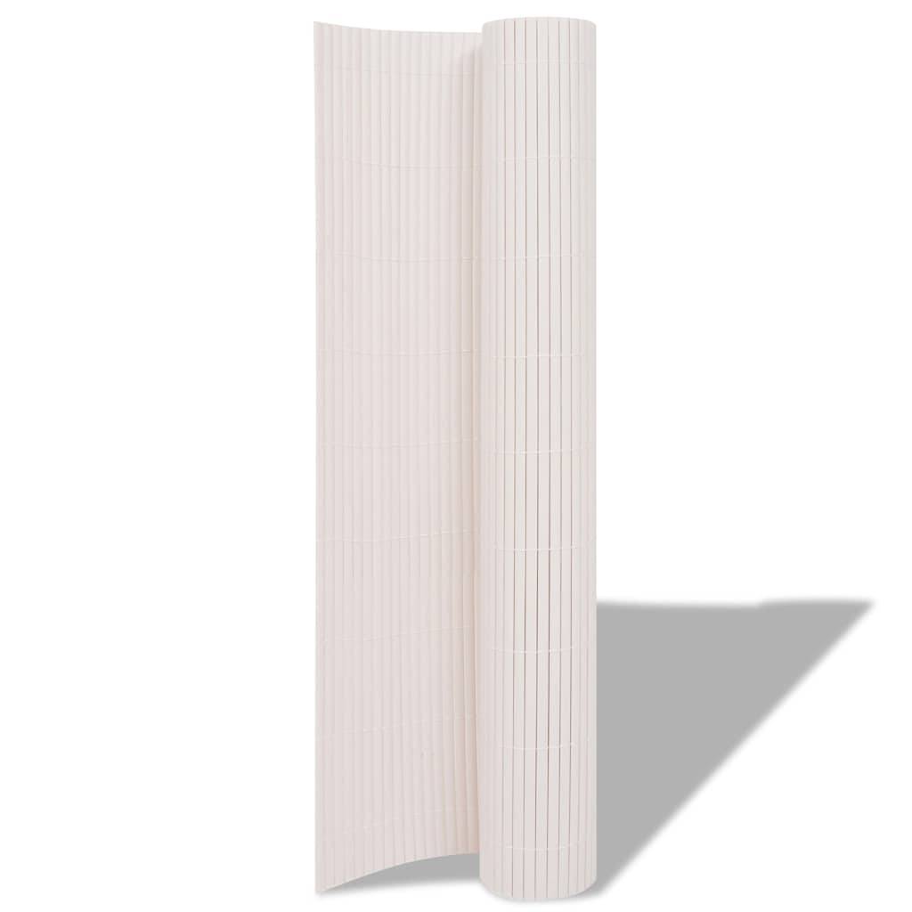 Maison Chic - Clôture de jardin - Panneau de clôture - Palissade Blanc 150 x 500 cm g466 - Image 1