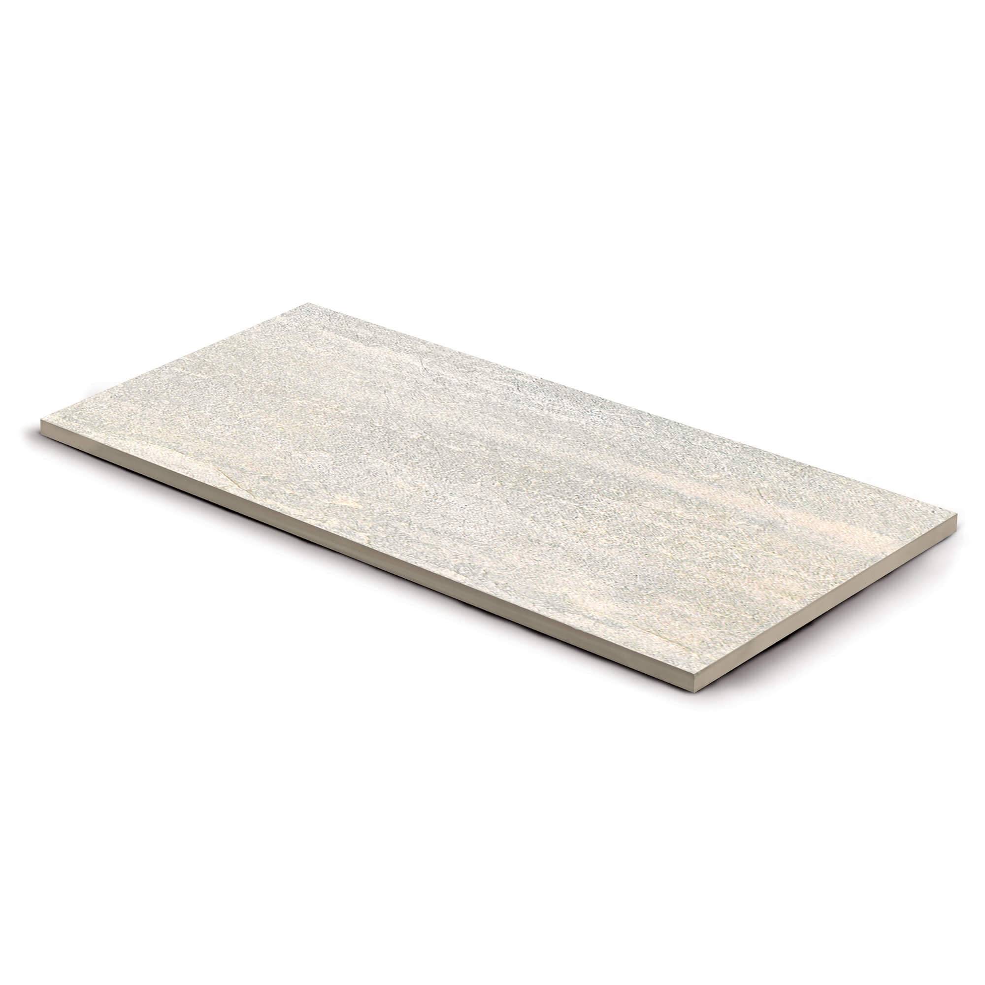 RO'MA Nature - Pas japonais Rectangle Grès cérame effet Pierre Beige Taranto 80x40x2 cm (à l'unité) - RO'MA NATURE - Image 2