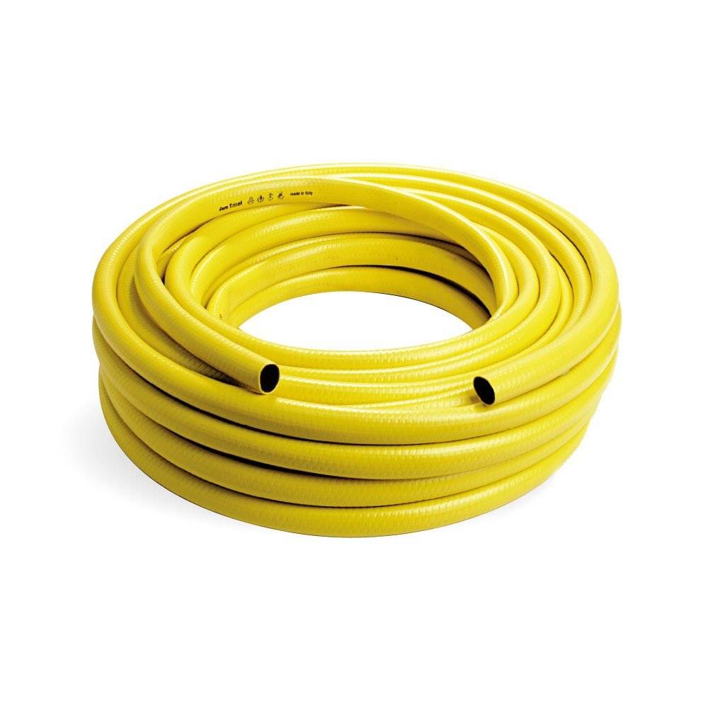 Sans Marque - Tuyau d'arrosage tricoté 20 m 15 mm Jaune - Image 1